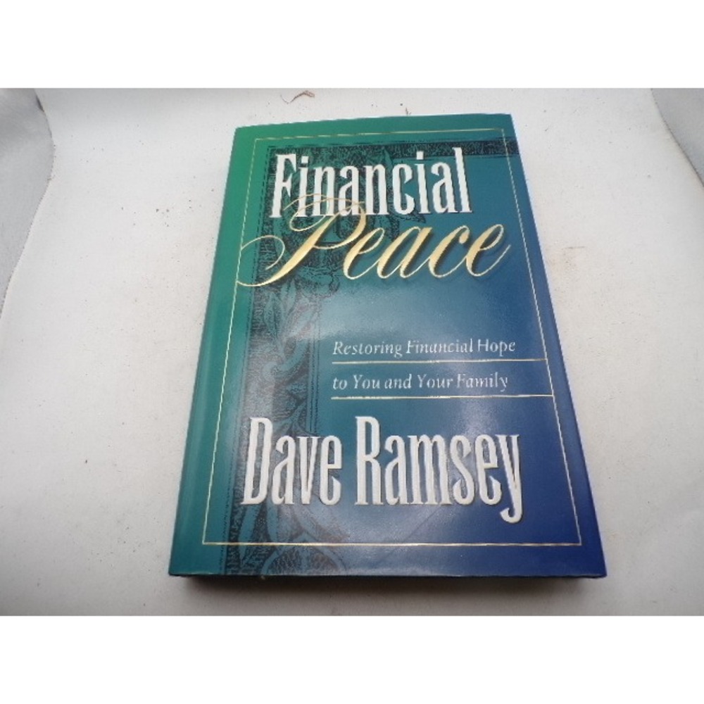Financial Peace Dave Ramsey‎ Restoring Financial Hope Hardcover Book 1997 Viking
